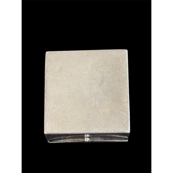 Vtg Sterling Silver Dutch Repoussé Snuff Pull Box 925 13.0g - Picture 5 of 12